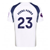 Dres Tottenham Hotspur Pedro Porro #23 Domáci 2025-26 Krátky Rukáv